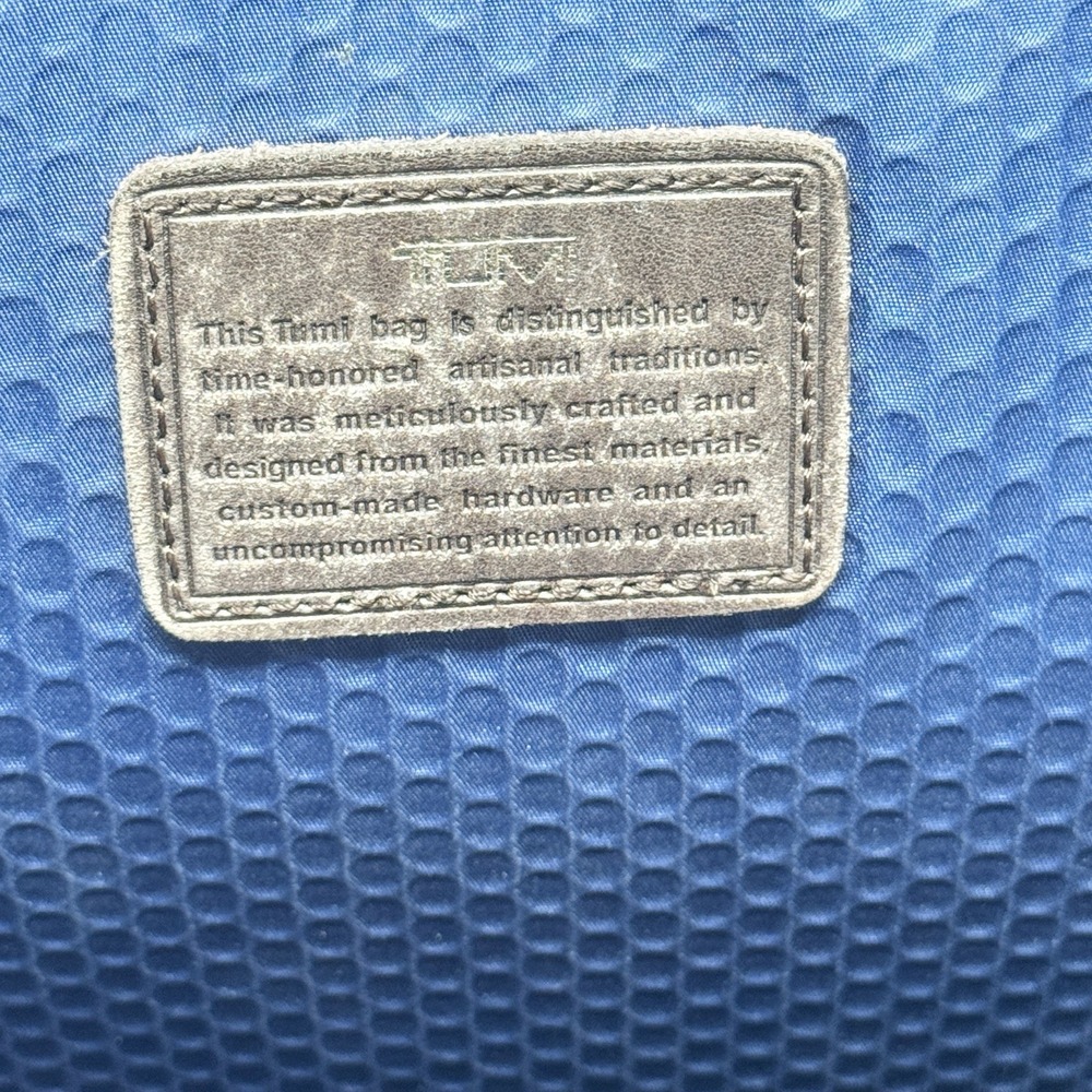 The TUMI Alpha Bravo Kingsville Deluxe Backpack Nylon Canvas Ballistic Bag 22382 - Picture 8 of 12